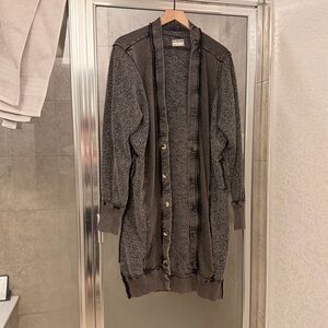 Free People We the Free Dreamy Blue Cardi